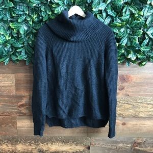 CLUB MONACO Dark Grey Wool Sweater - M
